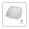 Eco-Products Renewable and Compostable Clear Clamshells, 6 x 6 x 3, PK240 EP-LC6 - alternate 3